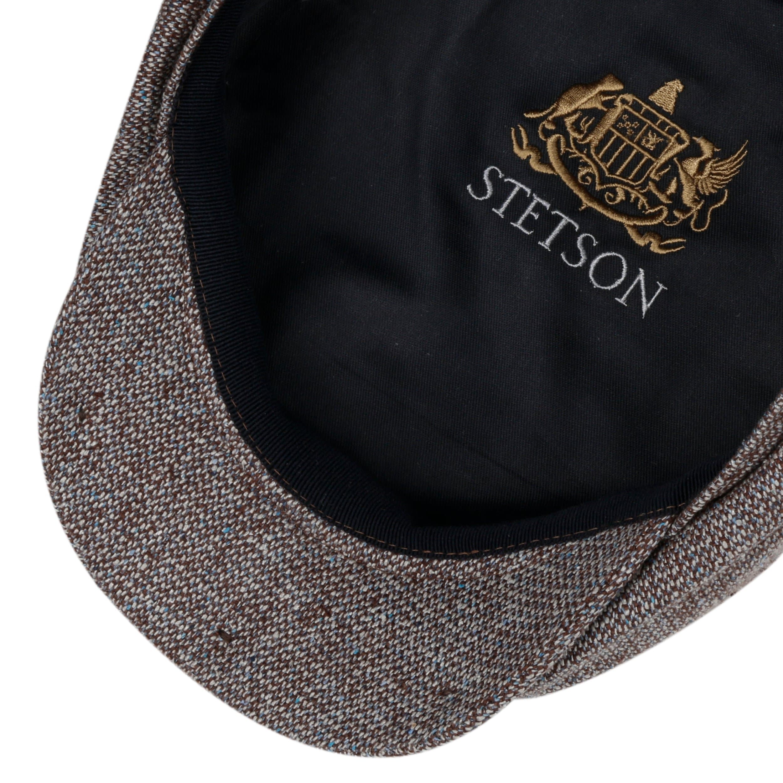 Stetson Hatteras Silk Flat Cap