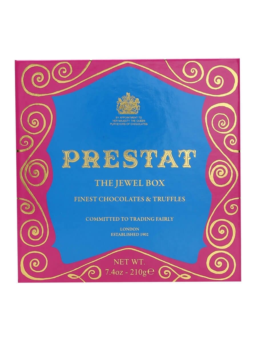 Prestat Jewel Box - Chocolate & Truffles - 210g : The Whisky Exchange