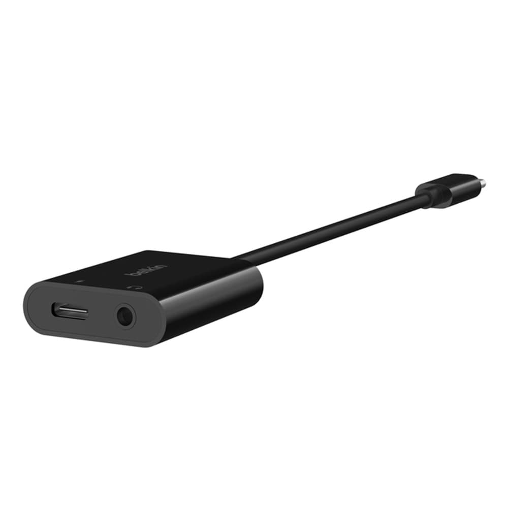 Belkin RockStar 3.5mm Audio + USB-C Charge Adapter – Inbox.PH