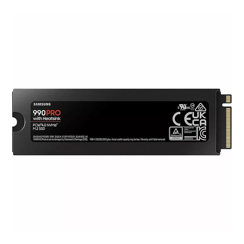 Samsung SSD 990 PRO M.2 PCIe NVMe 4 To avec dissipateur - inmedia