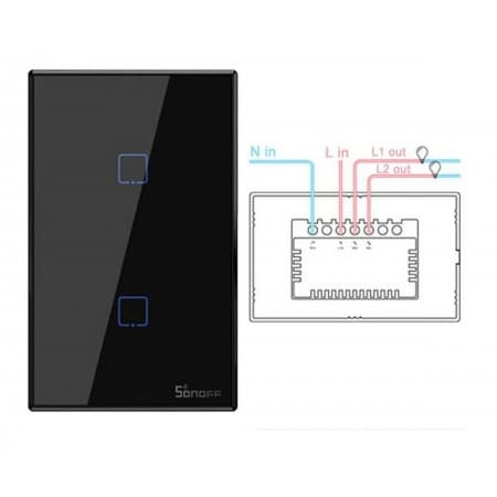 Sonoff T3 Wall mounted Smart Switch - ISP Home