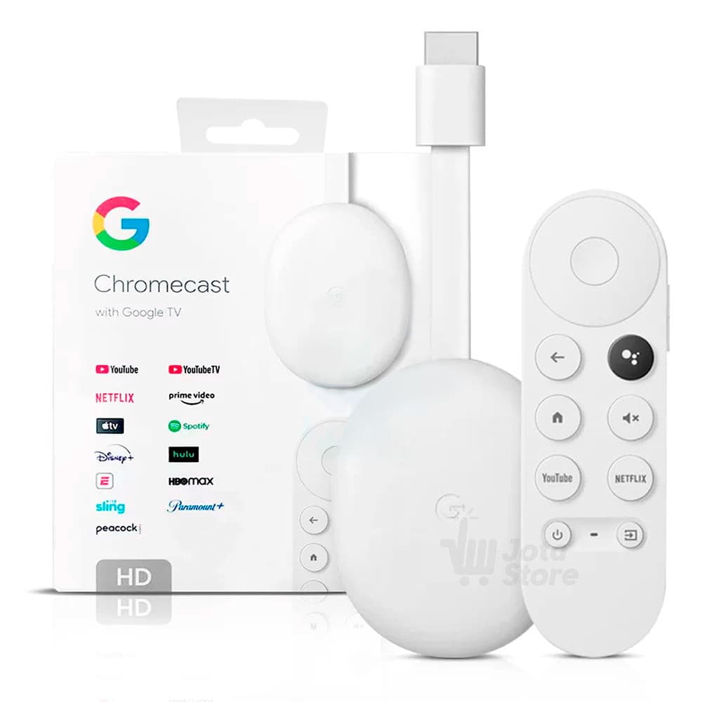 Google Chromecast With Tv (Hd) Media Streaming Device (White) at ...