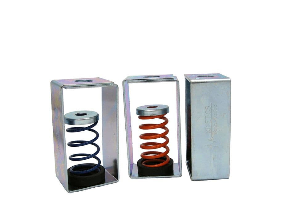 Light-Duty Spring Vibration Isolation Hangers | Kinetics SHAA and SHAB ...