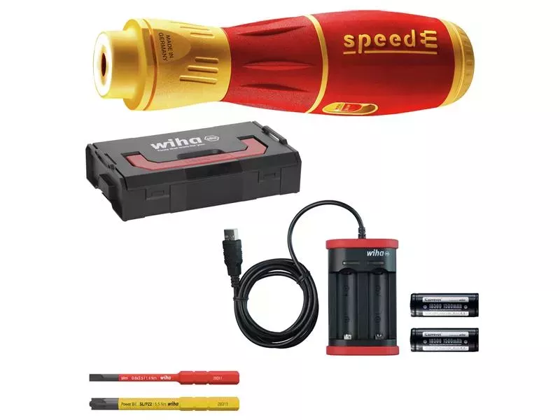 Wiha speedE® II electric E-screwdriver Set, 7 Piece| Carey Tools