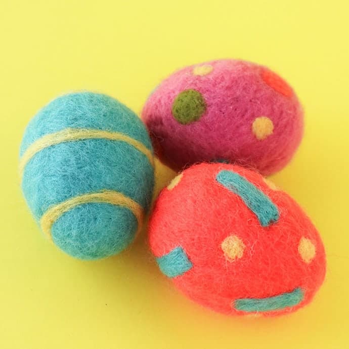 Handmade Felt Easter Design Egg | Lost Horizon Handicraft
