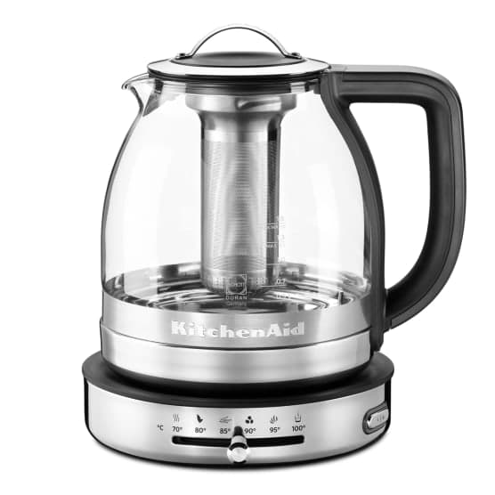 KitchenAid Artisan Glass Cordless Tea Kettle, 1.5L - Luxe Kitchenware