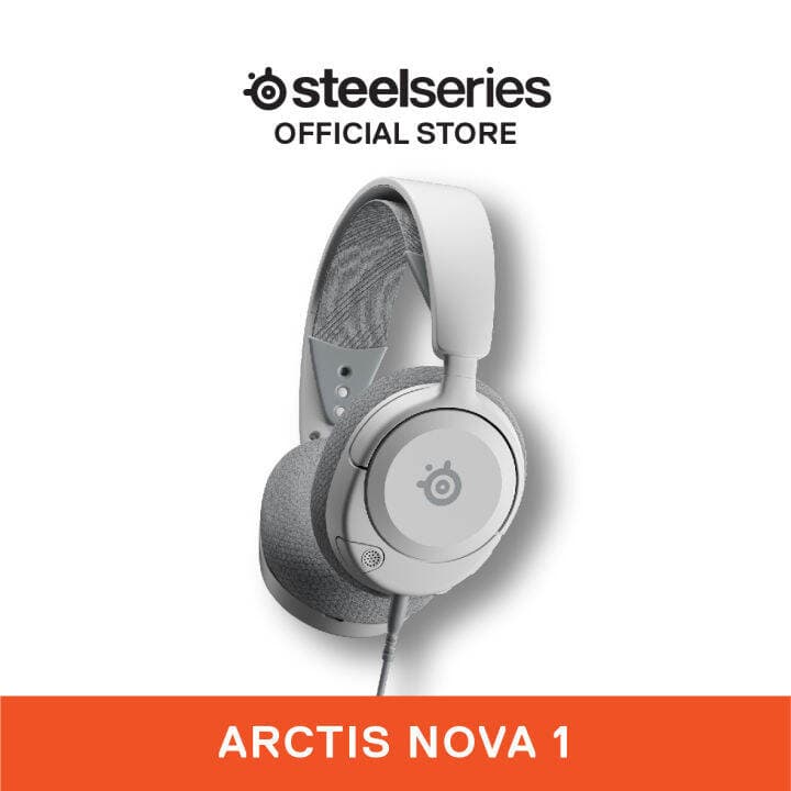 SteelSeries Arctis Nova 1 Wired Gaming Headset Ultra Lightweight 3.5mm ...