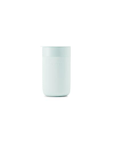 W&P Porter Ceramic Mug w/Protective Silicone Sleeve, Mint 16 Ounces | On-The-Go | No Seal Tight | Reusable Cup for Coffee or Tea | Portable | Dishwasher Safe