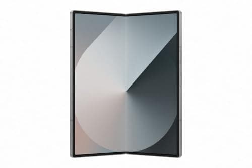 Samsung Galaxy Z Fold6 (256GB), Galaxy AI Enabled, 7.6” Foldable Display, Ultra-Light Thin Gaming & Multi-Tasking, CAD Version Unlocked (with 45W Super Fast Charger) - Silver Shadow (Renewed)