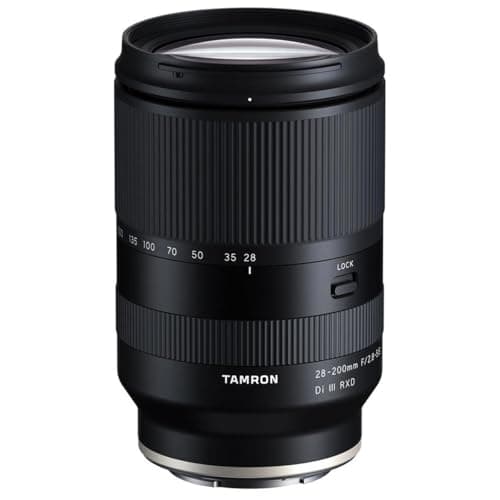 Tamron 28-200 F/2.8-5.6 Di III RXD for Sony Mirrorless Full Frame/APS-C E-Mount (6 Year Limited British Warranty for New Lenses Only)