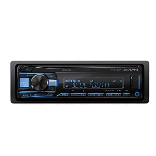 Alpine UTE-73BT 1 DIN Advanced Bluetooth Mech Less Car Audio Digital Receiver