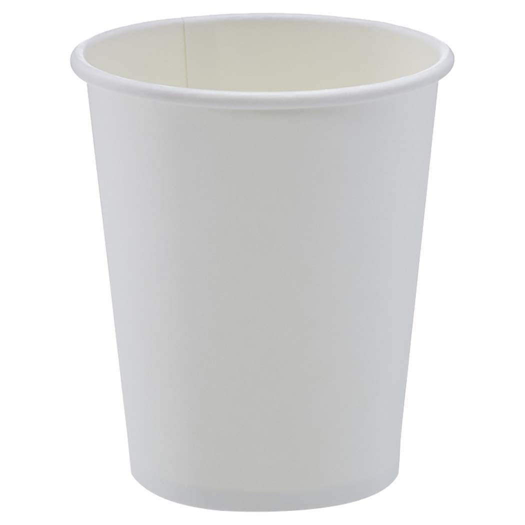 Amazon Basics Compostable Disposable Coffee Cups, 8 ounces, Paper, 1000 ...