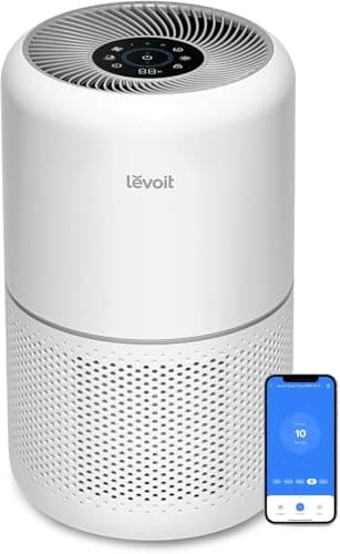 LEVOIT Air Purifiers Large Room, Smart WiFi and Alexa Control, AHAM VERIFIDE, Quiet Sleep Mode for Bedroom Home Up to 1058 ft², 3-in-1 Air Filter Cleaner Remove Allergies Smoke Dust, Core 300S