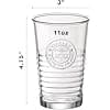 Amazon.com | Bormioli Rocco Officina 1825 16 oz. Cooler Drinking ...