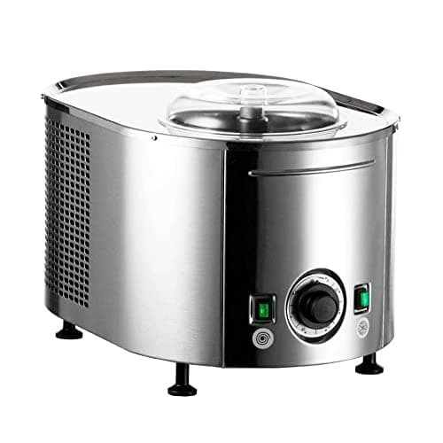 Lello 4080 Musso Lussino Ice Cream Maker, Stainless Steel