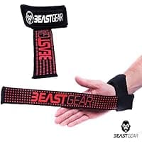 Beast Gear Weight Lifting Straps - Professional, Padded Gym Wrist ...