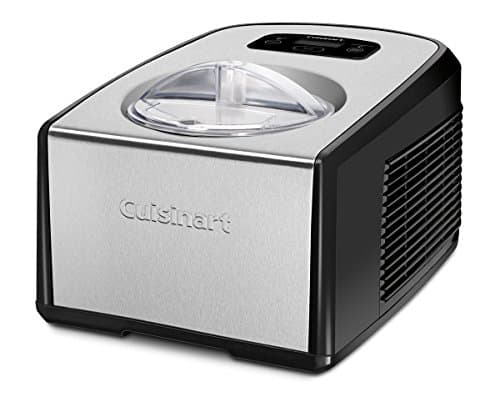 CUISINART ICE-100 Compressor Ice Cream & Gelato Maker, Silver, 1-1/2 Quart