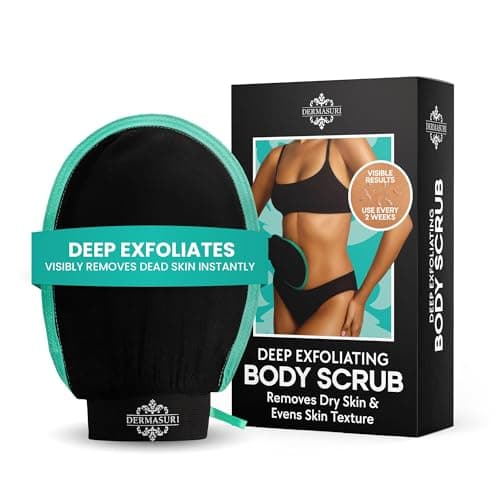 Amazon.com: Dermasuri Deep Exfoliating Glove - Polishing Mitt Body ...