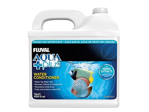 Fluval Aqua Plus Water Conditioner for Aquariums, 2 L (0.5 gal)