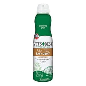 Vet's Best Natural Flea and Tick Home & Go Spray, 6.3 oz, USA Made ...