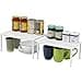 Amazon.com: Simple Houseware Expandable Stackable Kitchen Counter Shelf ...