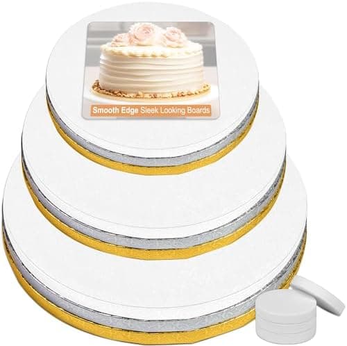 Amazon.com: BOARDS+ 9 Pack Cake Drums in 3 Sizes (8, 10, 12 Inch) & in ...