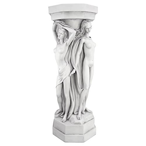 Design Toscano Column of The Maenads Sculptural Pedestal