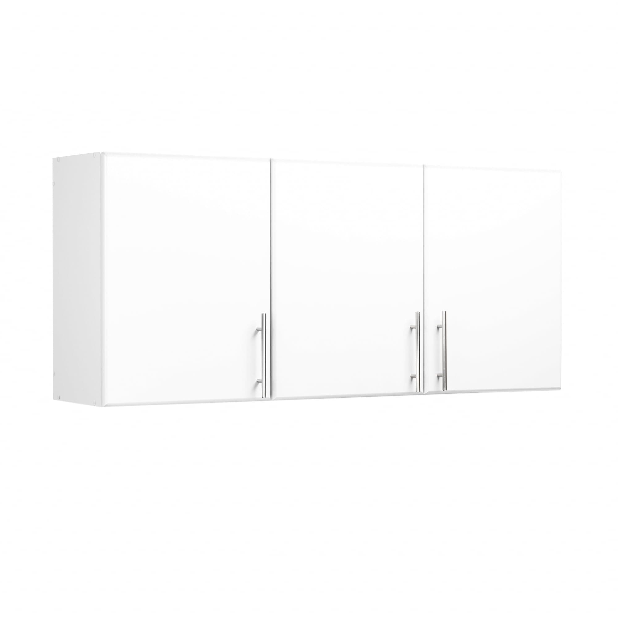 Prepac Elite 3-Door Wall Cabinet/Pantry Storage Cabinet | White, 54W x ...
