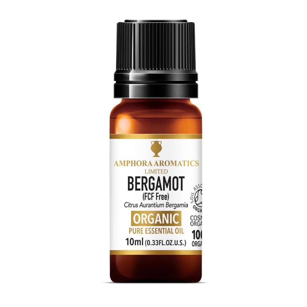 Amphora Aromatics Cosmos Organic Bergamot Essential Oil 10ml : Amazon ...