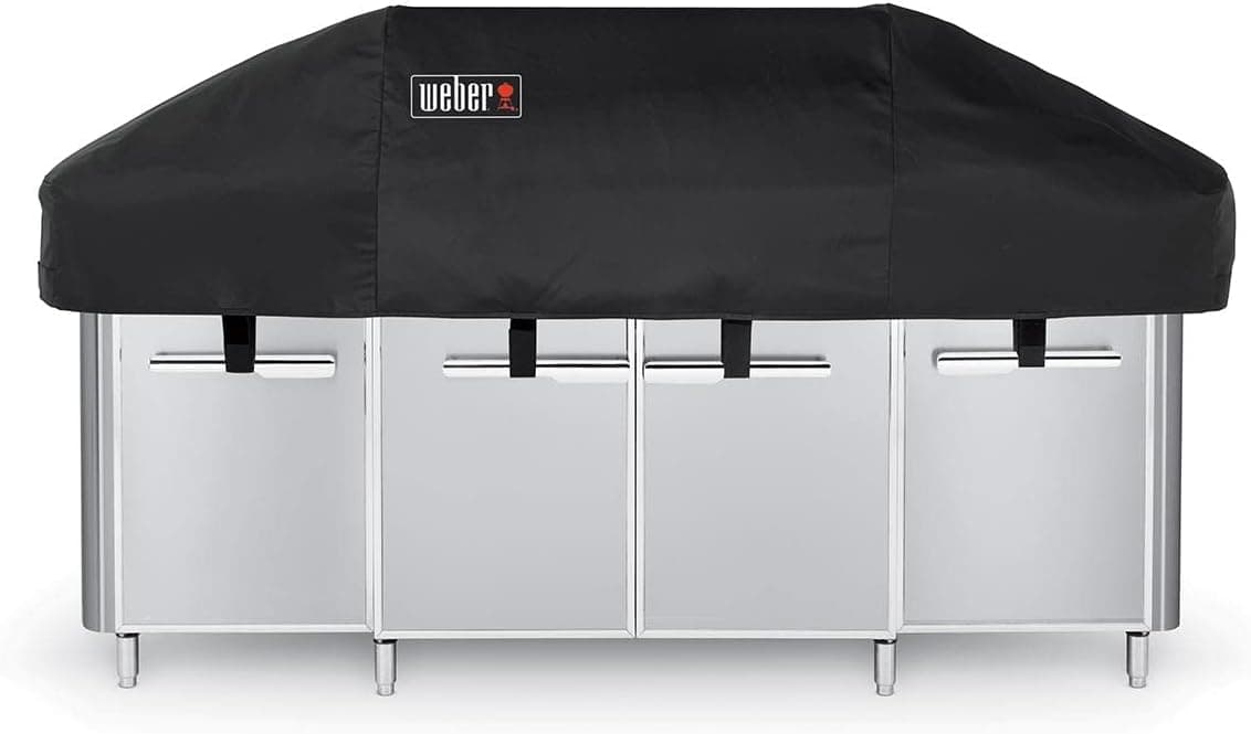 Amazon.com : Weber Summit Grill Center Premium Grill Cover, Heavy Duty ...
