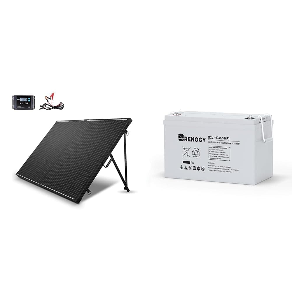 Amazon.com : Renogy 200W 12V Portable Solar Panel Kit with 20A ...