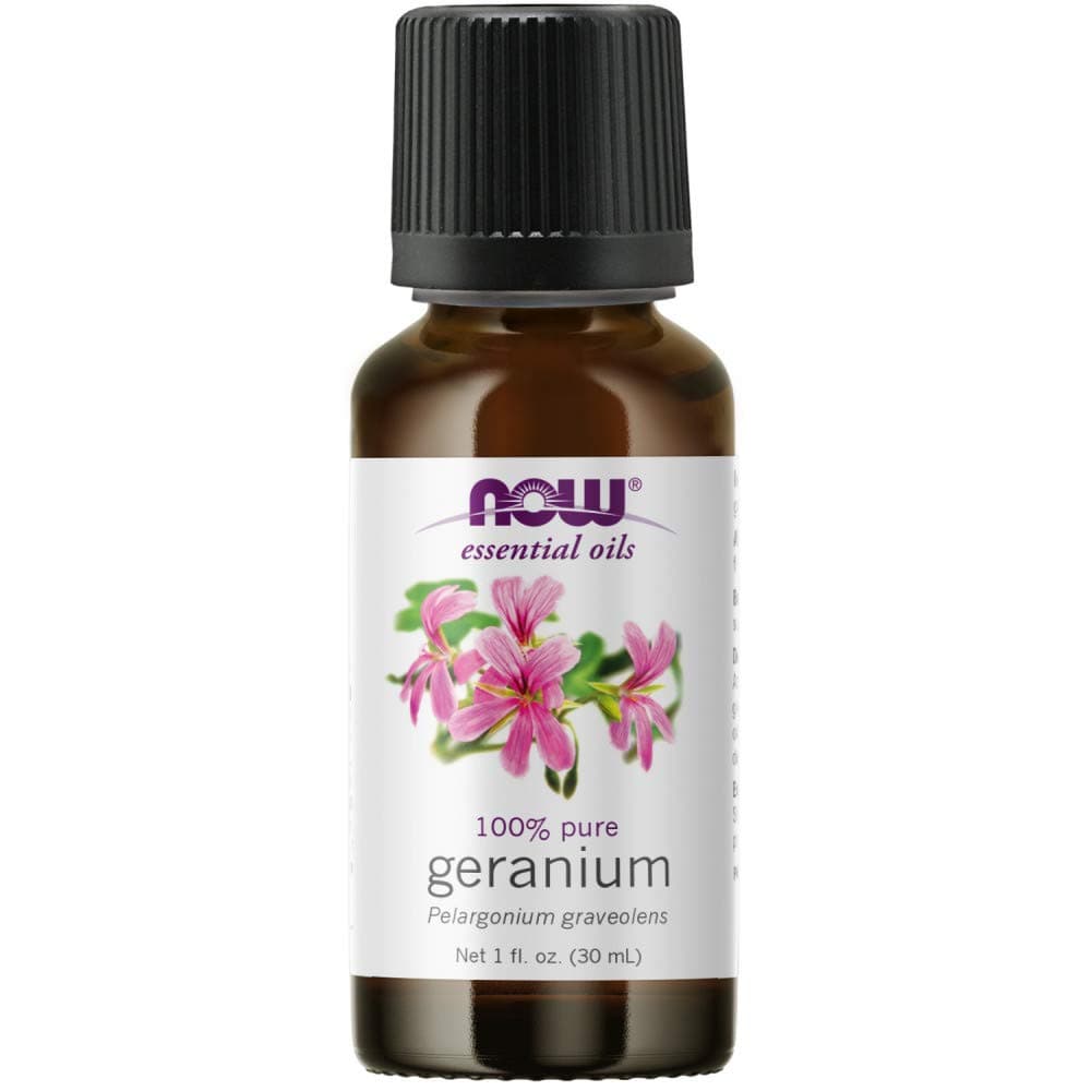 Amazon.com: NOW Foods Essential Oils, Geranium Oil, Soothing ...