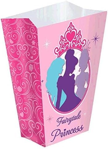Amazon.com: Disney Princess Boutique Shaped Birthday Party Favour Boxes ...