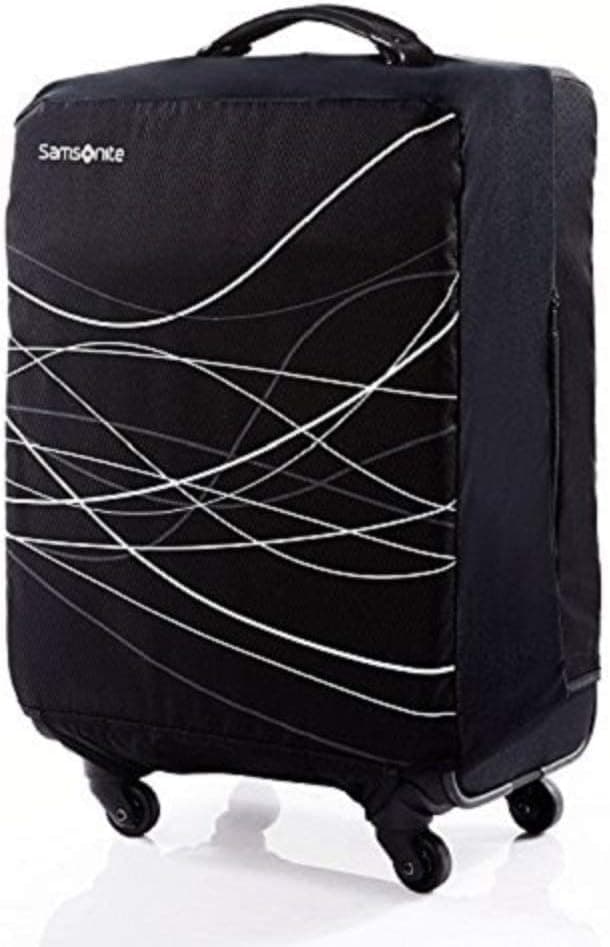 Amazon.com | Samsonite Printed Luggage Cover, Black, Medium | Suitcases