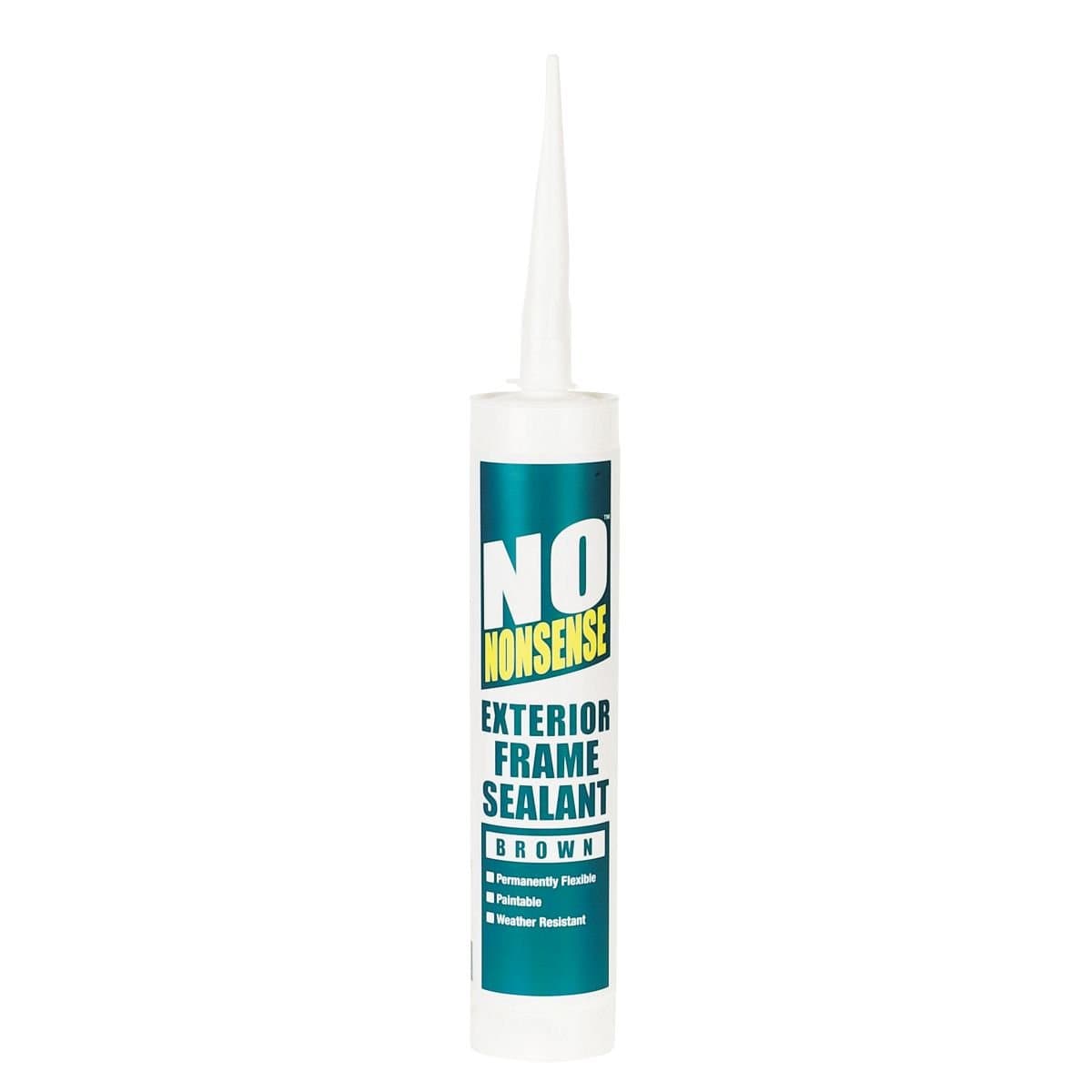No Nonsense Exterior Frame Sealant Brown 310ml : Amazon.co.uk: DIY & Tools