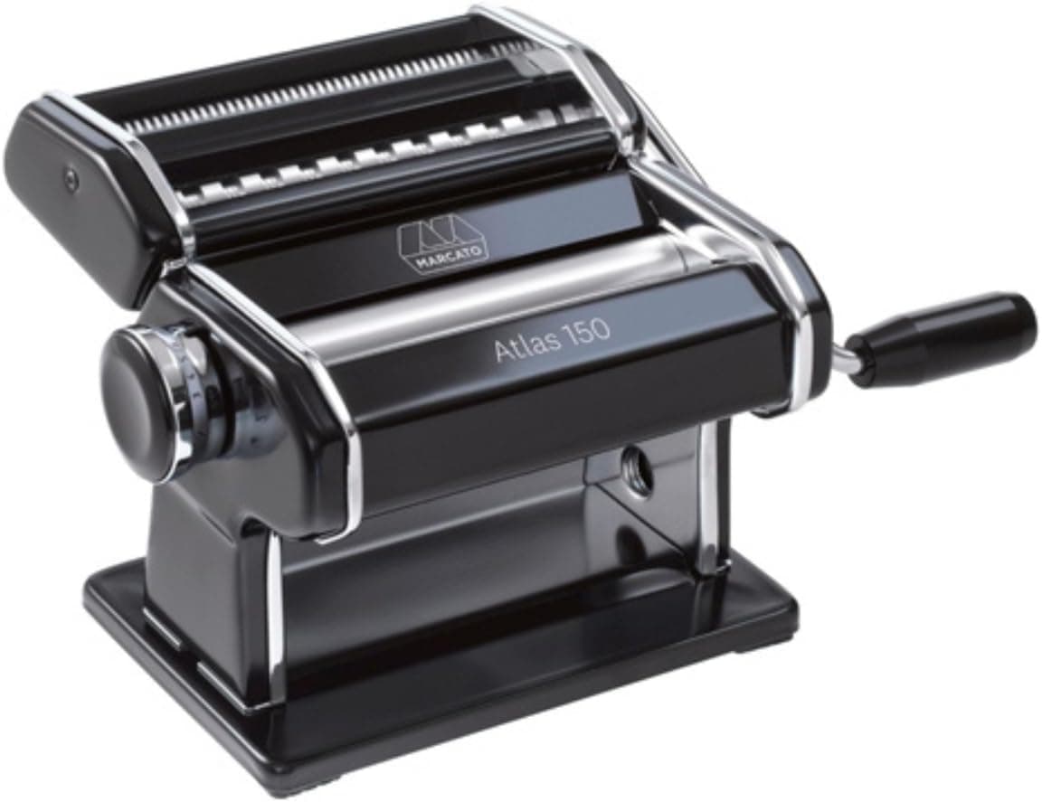 Marcato Atlas 150 Pasta Maker Machine - Durable Chrome-Plated Steel ...