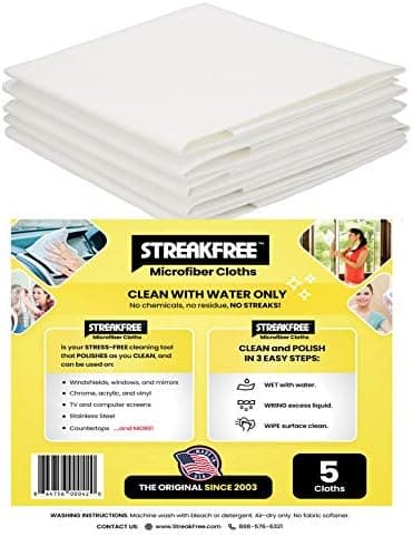 Amazon.com: Microfiber Magic Streak Free Cleaning Cloth 6 Pack Clean ...