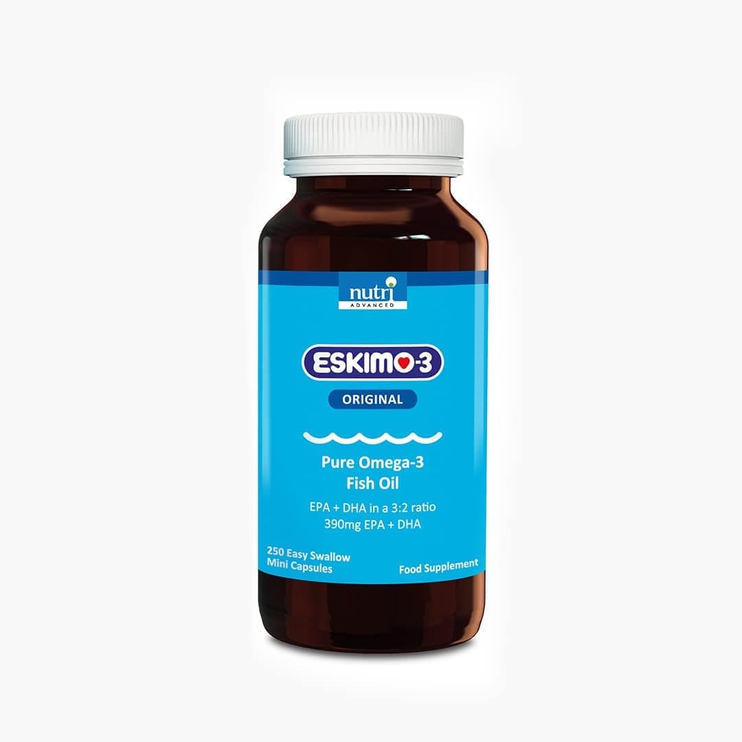 Eskimo-3 Fish Oil - Nutri Advanced - 250 Capsules : Amazon.co.uk ...