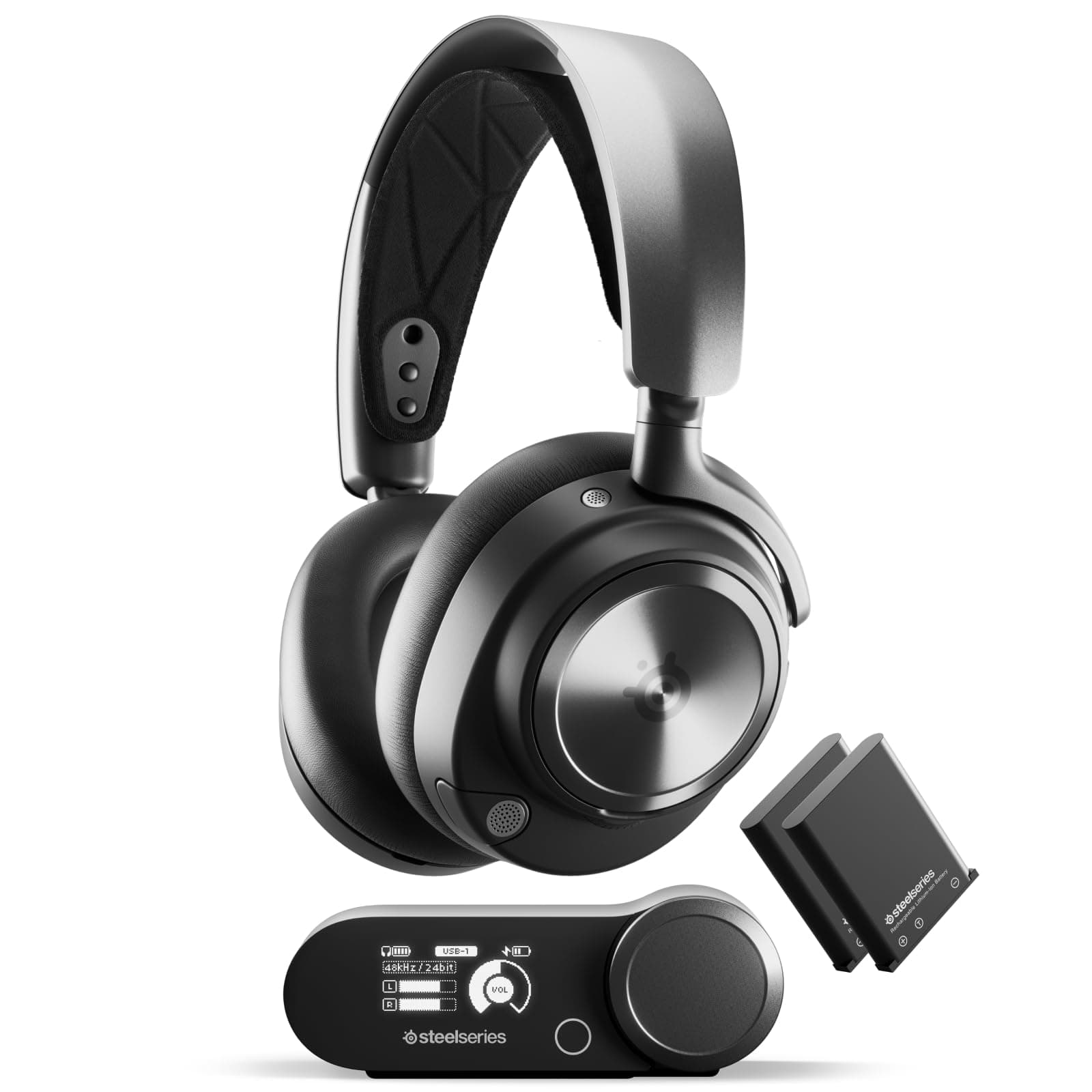 Amazon.com: SteelSeries Arctis Nova Pro Wireless Multi-System Gaming ...