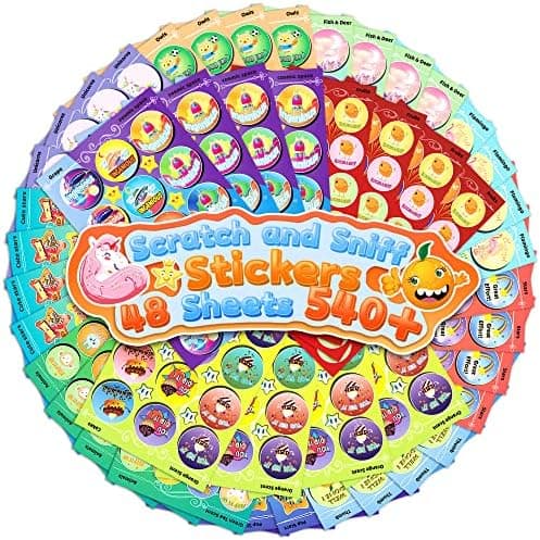 Smiggle Scratch and Sniff Stickers