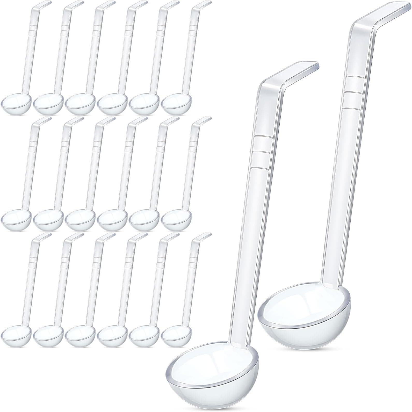 Amazon.com: 12 Black Plastic Ladle 2 oz Ladles Punch Bowl Soup Salad ...