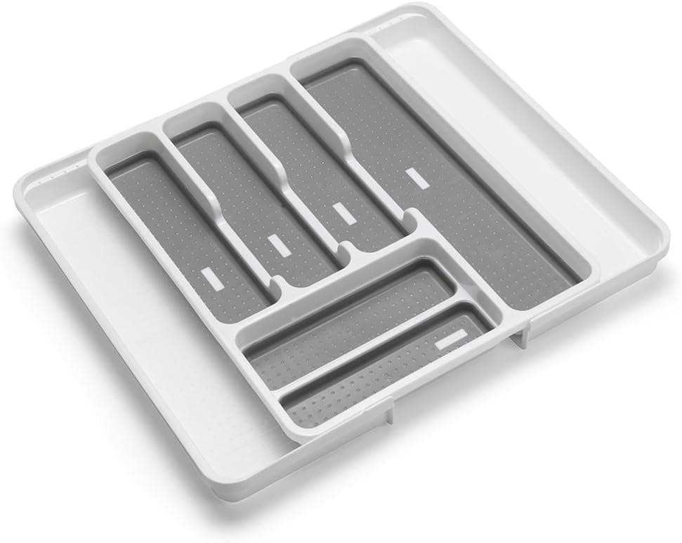 Amazon.com: Addis Expandable Drawer Organiser Cutlery Utensil Tray with ...