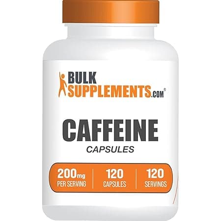 Amazon.com: BULKSUPPLEMENTS.COM Caffeine Capsules - Caffeine Pills ...