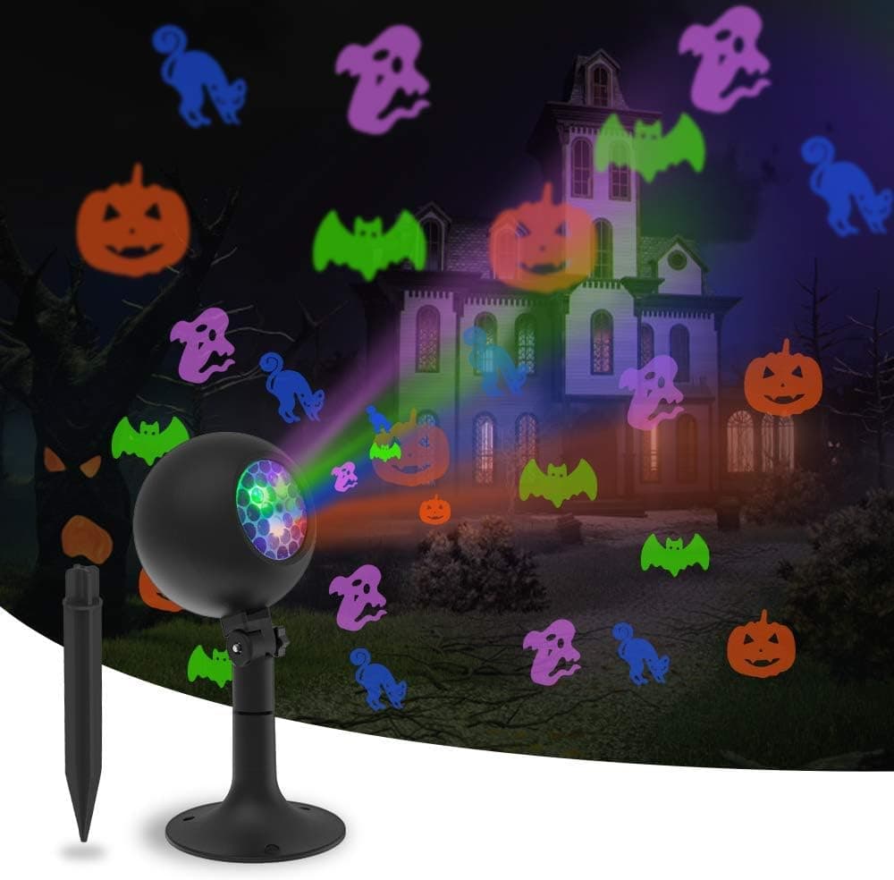 Halloween Lights Outdoor Decorations Projector Show LED Indoor Pumpkin ...