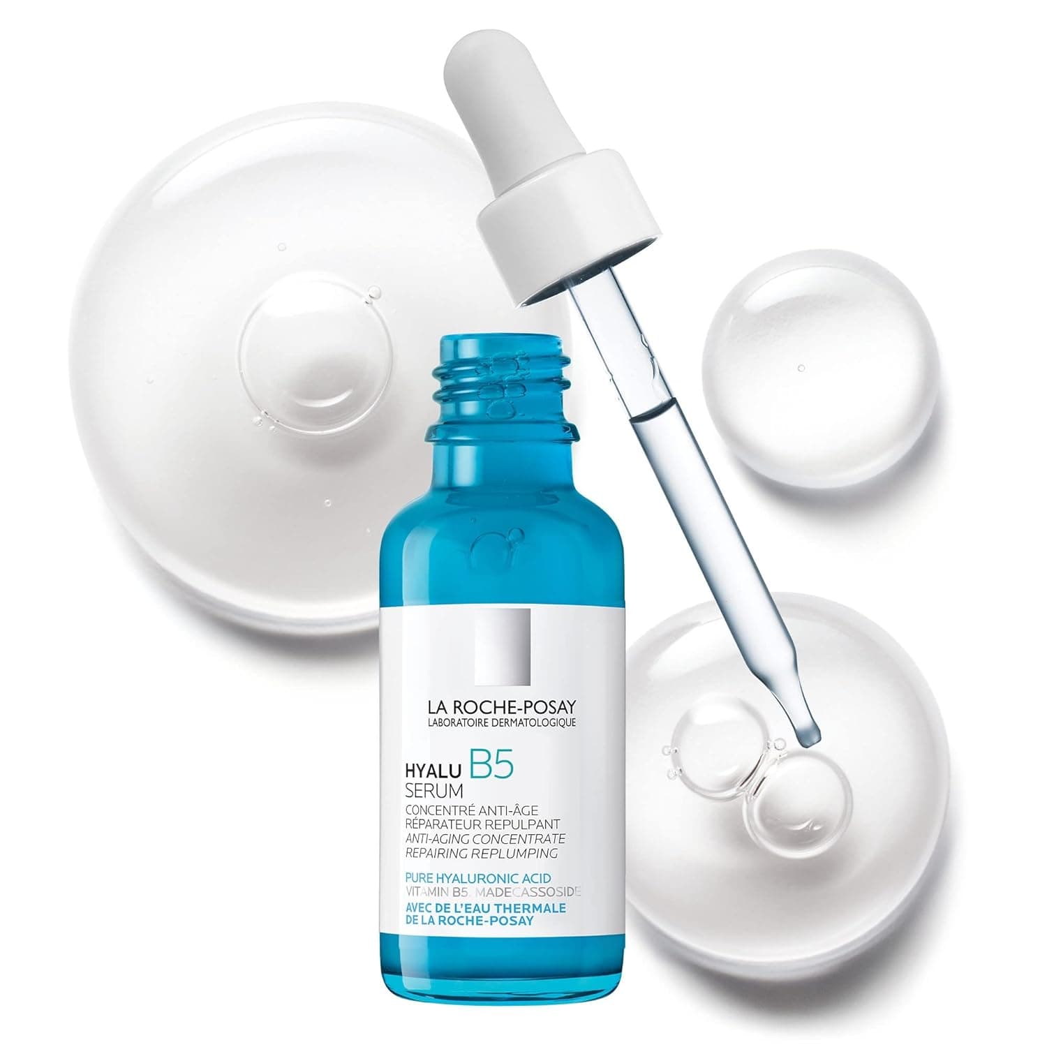 Amazon.com: La Roche-Posay Hyalu B5 Pure Hyaluronic Acid Serum for Face ...