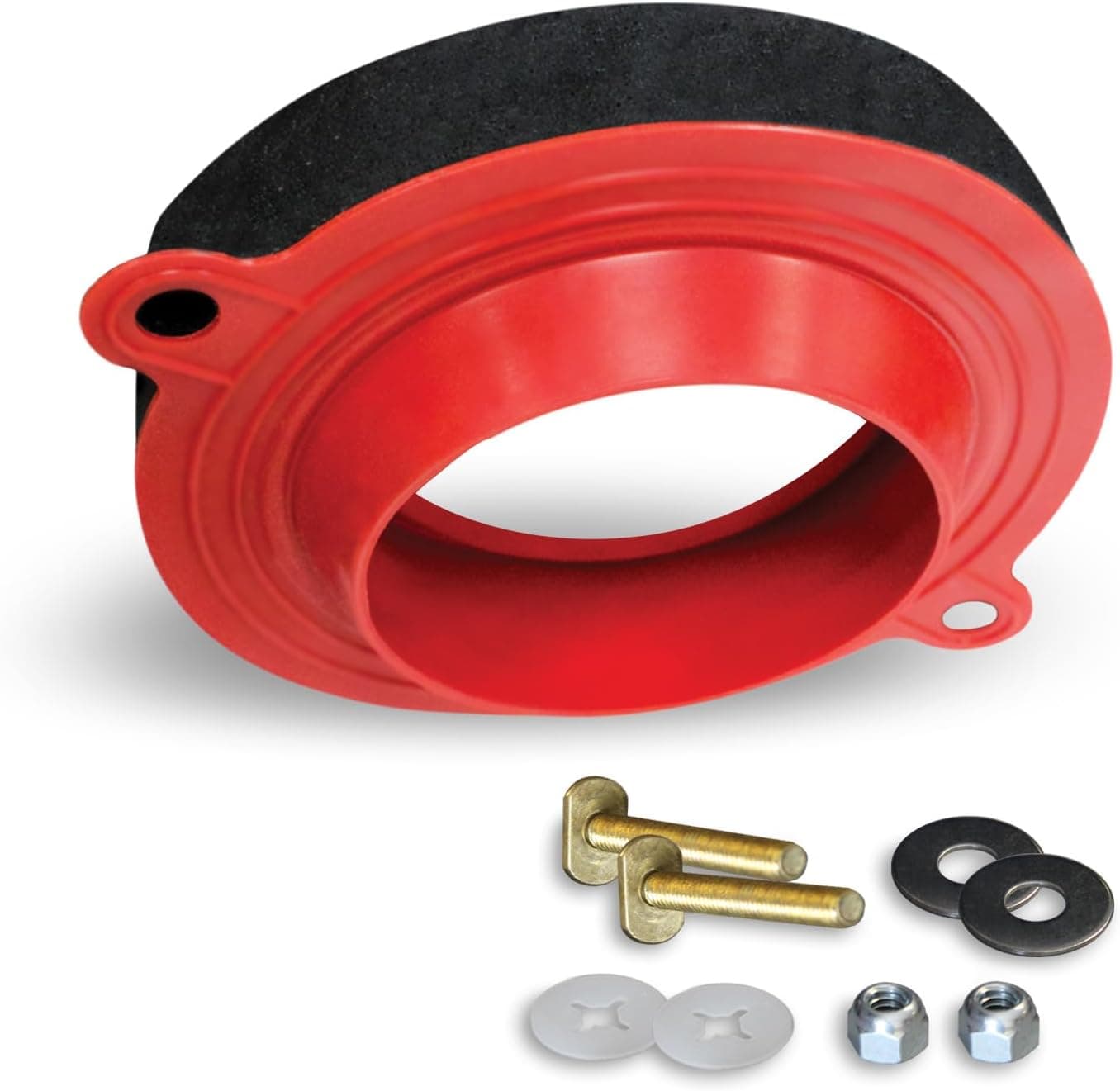 Korky 6000BP Universal Toilet WaxFree Seal with Hardware - Toilet ...
