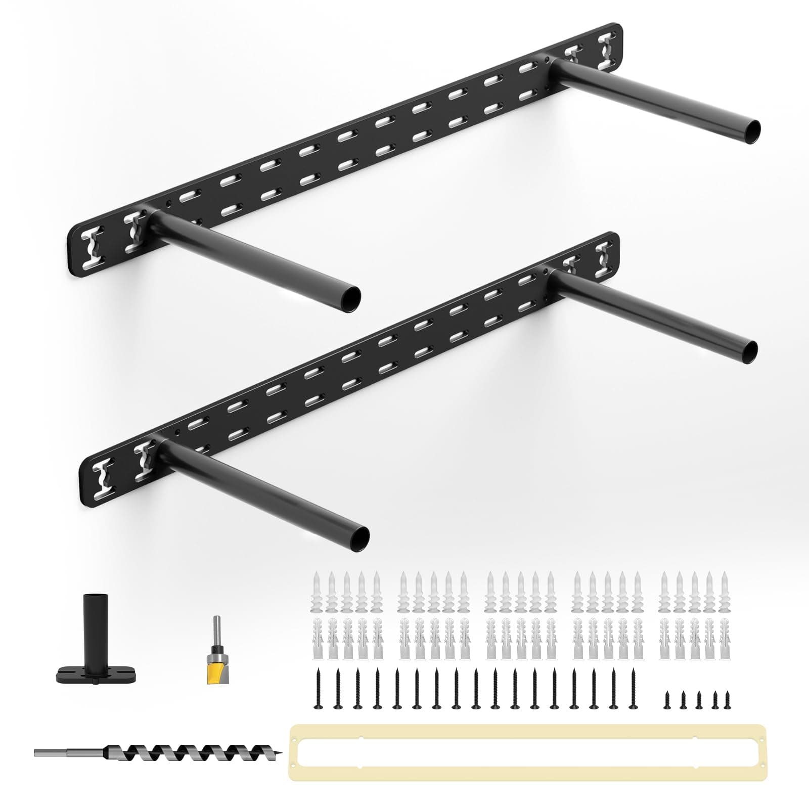 Amazon.com: 2pcs Floating Shelf Hardware Heavy Duty Hidden Shelf ...