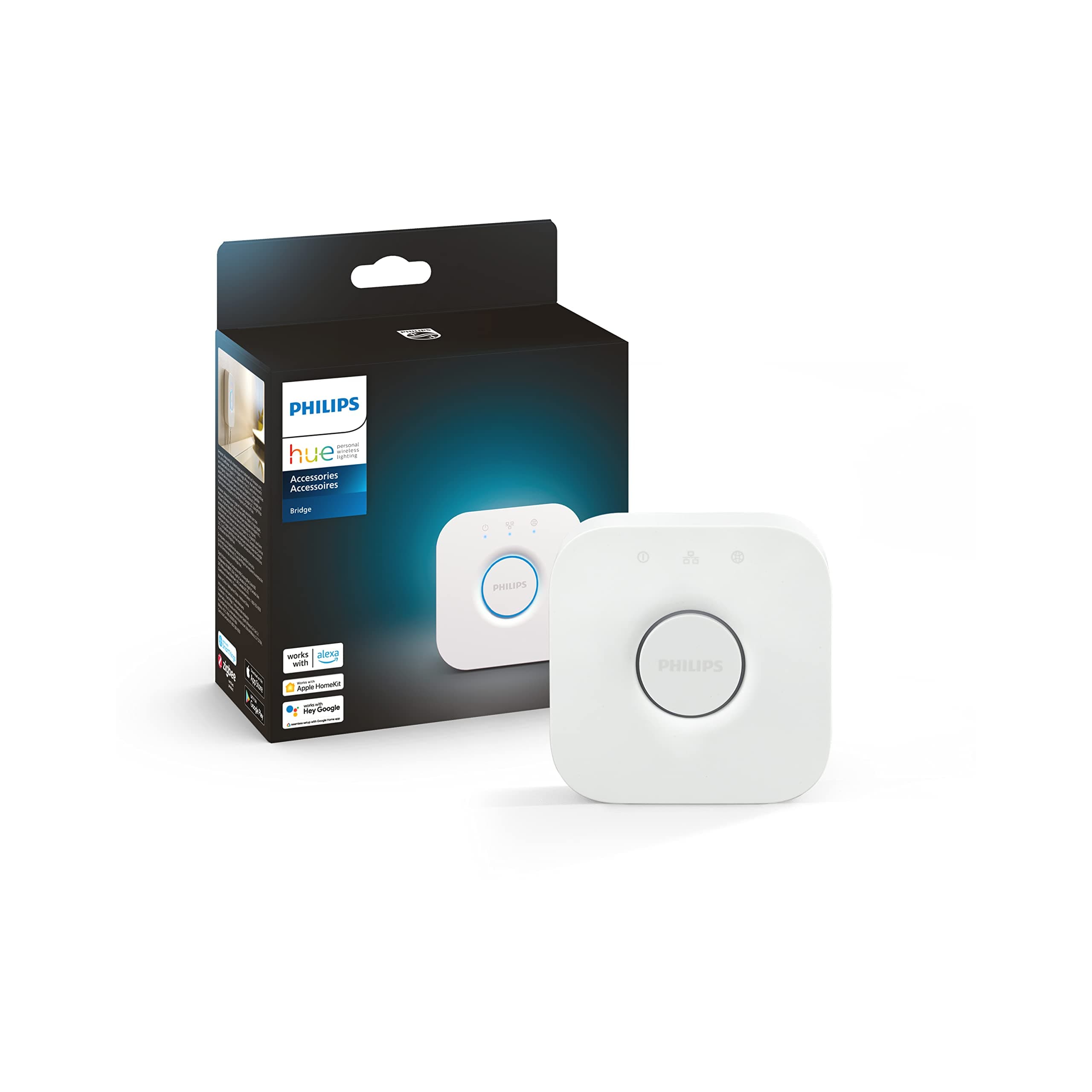 Philips Hue Bridge - Unlock the Full Potential of Hue - Multi-Room and ...