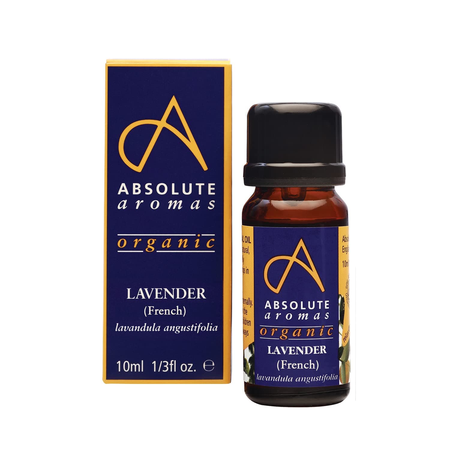 Absolute Aromas Organic Lavender Essential Oil 10ml - 100% Pure ...