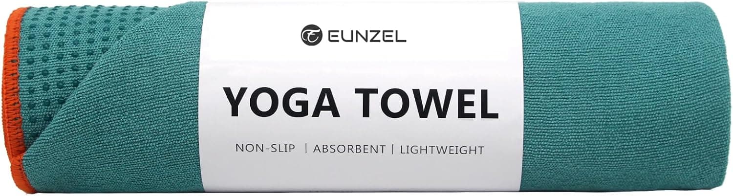 Hot Yoga Towel - Microfiber Non Slip Yoga Mat Towel with Grip Dot Sweat ...